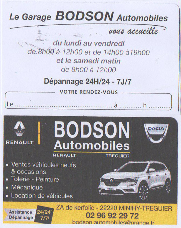 garage Renault Treguier